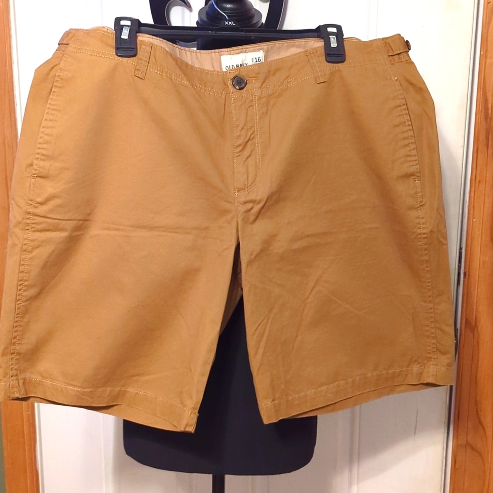 Old Navy brown long length shorts